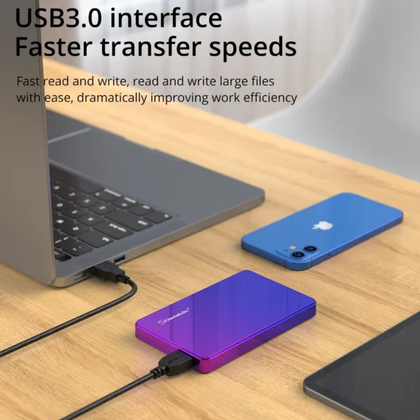 SomnAmbulist HDD 2.5Inch Portable External Hard Drive 250GB 320GB 500GB 1TB USB3.0 Storage Compatible for PC Laptops TV PS4 Xbox - Image 6