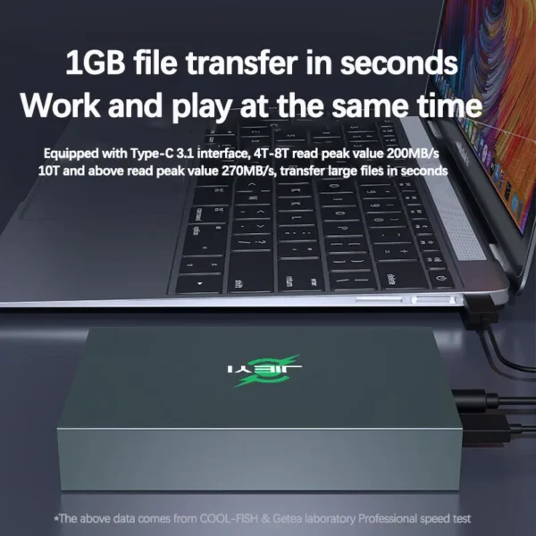 CoolFish External Hard Disk Hdd 12TB 14TB 16TB 18TB 20TB External Disk 3.5Inch High-capacity External Hard Drive Free Shipping - Image 2
