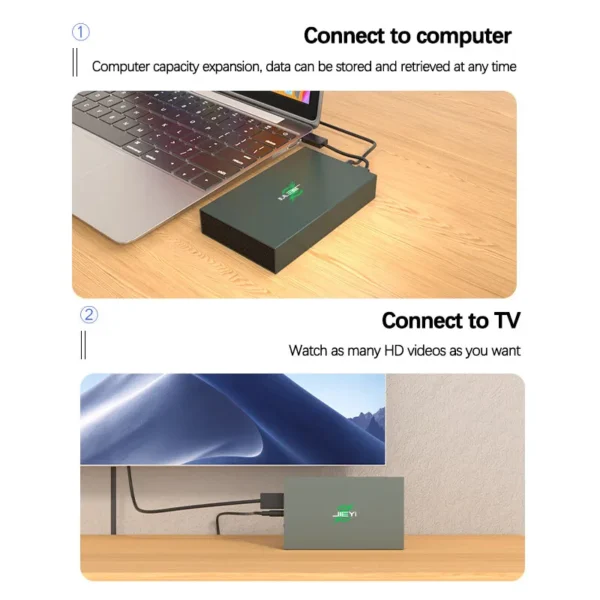 CoolFish External Hard Disk Hdd 12TB 14TB 16TB 18TB 20TB External Disk 3.5Inch High-capacity External Hard Drive Free Shipping - Image 5