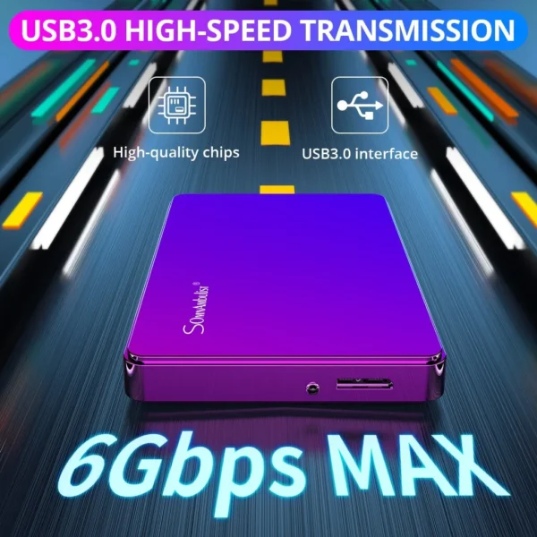 SomnAmbulist HDD 2.5Inch Portable External Hard Drive 250GB 320GB 500GB 1TB USB3.0 Storage Compatible for PC Laptops TV PS4 Xbox - Image 4