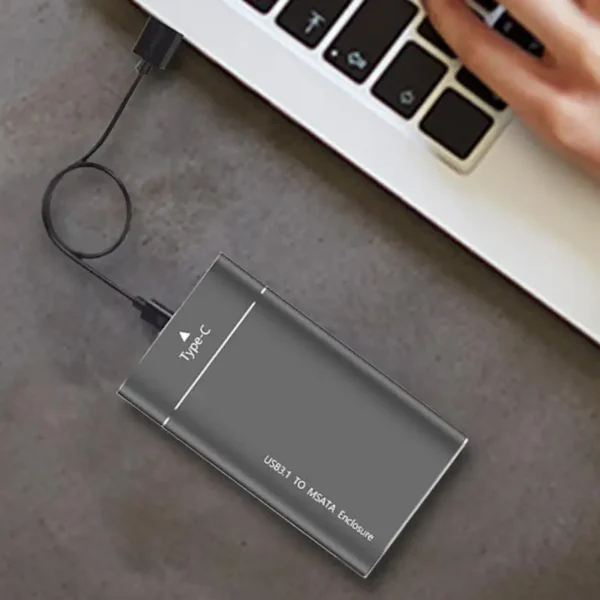 USB 3.1 Type-C 500GB External HDD Portable Removable SSD Expansion Upgrade High Speed Hard Disk Storage Devices - Image 4
