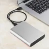2.5 Inch Metal External Hard Disk Portable USB 3.0 Mobile Hard Drive 1TB External Hard Drive Plug and Play for Macbook Tablet PC