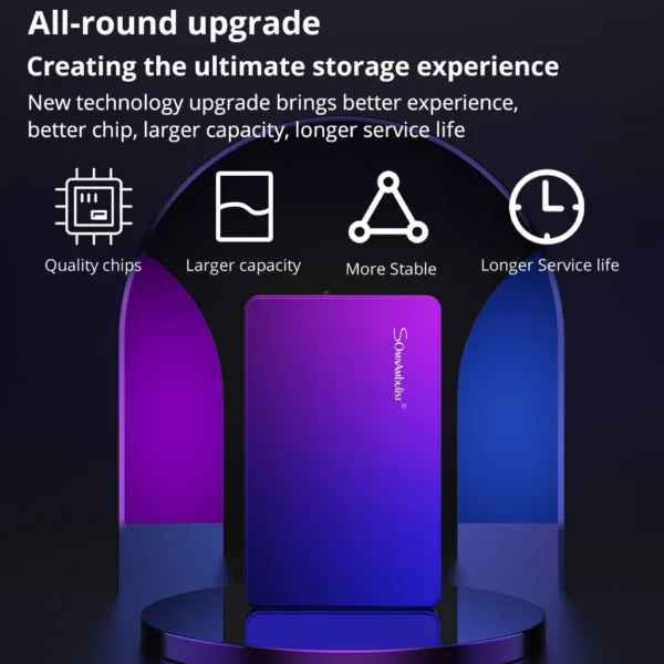 SomnAmbulist HDD 2.5Inch Portable External Hard Drive 250GB 320GB 500GB 1TB USB3.0 Storage Compatible for PC Laptops TV PS4 Xbox - Image 3